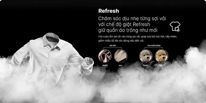 Chế độ giặt Refresh